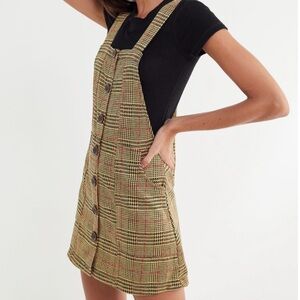Urban outfitters Yellow plaid Joey